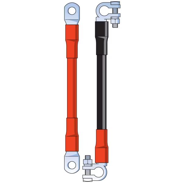 Lug Red Welding Cable, 1/0, 16