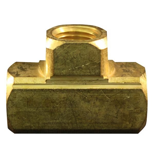 Brass Tee, 1/4" FNPT, Milton, Mfr#: S-655