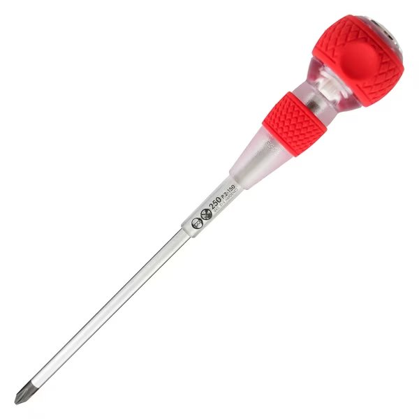 BALL GRIP Non-Conductive Tang-Thru Screw, Vessel, Mfr#: 250P2150