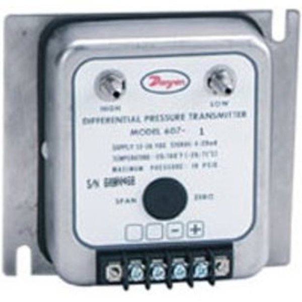 Differential Pressure Transmitter, Dwyer Instruments, Mfr#: 607-7B