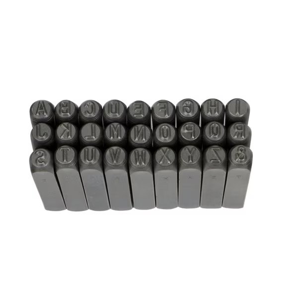 Letter Stamps, Steel, 5mm, Groz, Mfr#: 26104