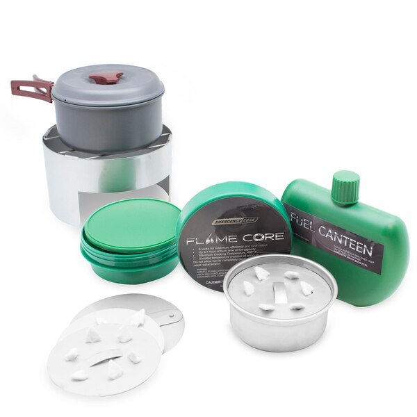 Flamecore Fuel Cell, w/Mess Kit, Emergency Zone, Mfr#: 271