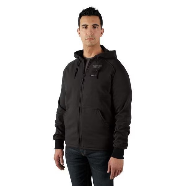 M12 Heated Hoodie Kit - Black Medium, Milwaukee Tool, Mfr#: 306B-21M