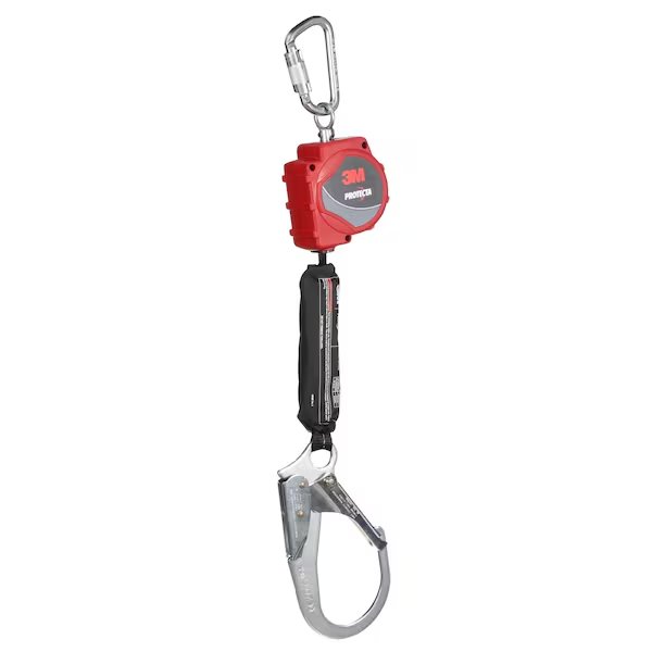 Self-Retracting Lifeline, 310 lb Weight Capacity, Red, 3M, Mfr#: 3100515