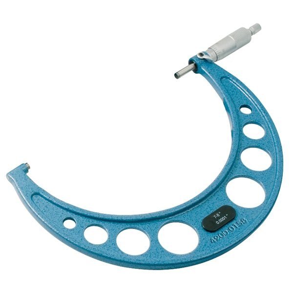 7-8" C-Type Outside Micrometer .0001", Hhip, Mfr#: 4200-0158