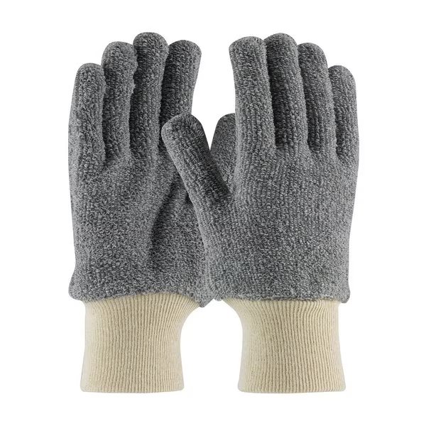 Terry Cloth Seamless Gloves, 18 Oz, PK12, Pip, Mfr#: 42-C753/S