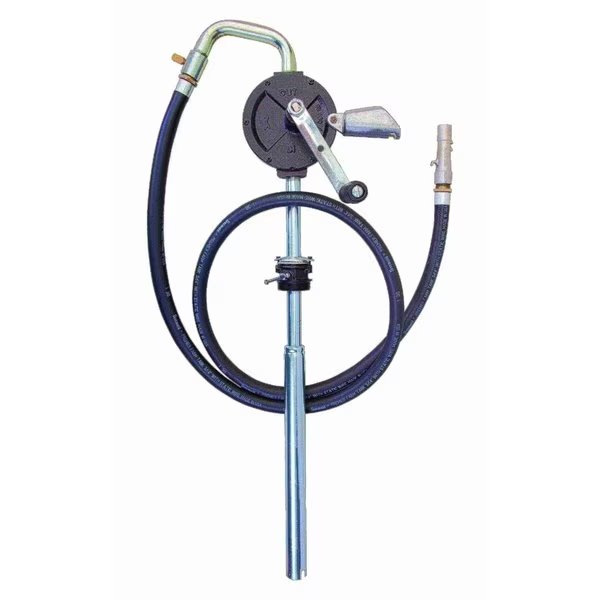 Fuel Pump, Industrial Rotary, 8 ft. Hose, Groz, Mfr#: 44082