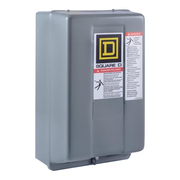 600VAC Electrically Held Lighting Contactor 5P 30A, SQUARE D, Mfr# 8903SMG4V02