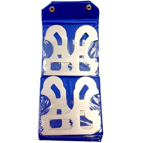 10 Piece Radius Gage Set - .55-1", Hhip, Mfr#: 4901-0044