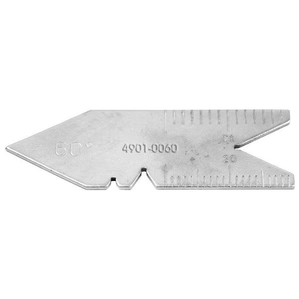 60 Degree Center Gage Standard, Hhip, Mfr#: 4901-0060