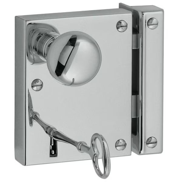 Bright Chrome Rim Locks Bright Chrome, Baldwin Estate, Mfr#: 5600.260.R