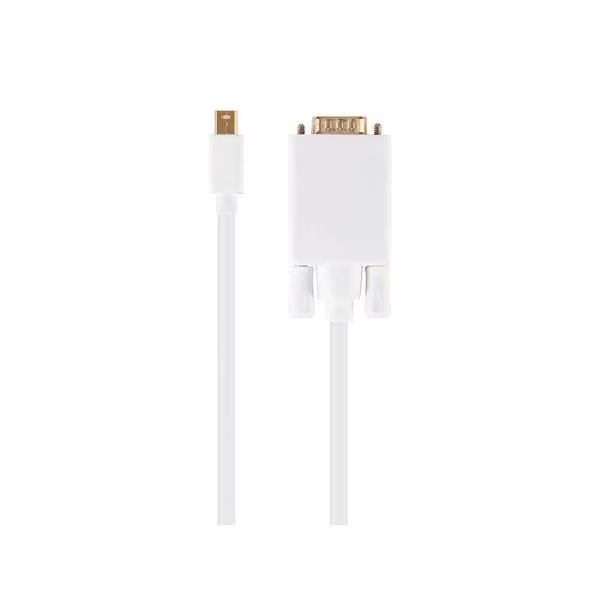 Mini Displayport To Vga Cable, White, 10ft, Monoprice, Mfr#: 6004