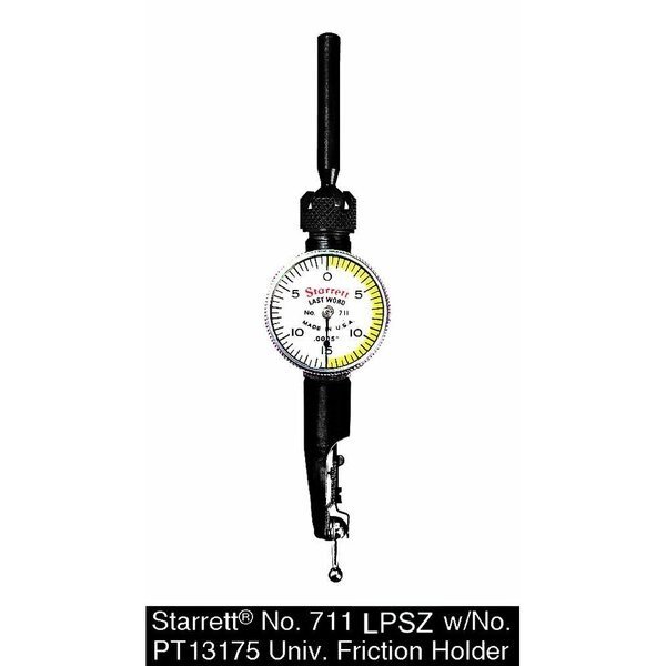 Indicator W/Univ Holder/Shank, Starrett, Mfr#: 711LPSZ