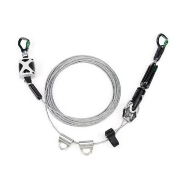 Cable Horizontal Lifeline, 60 ft, Reusable, Msa Safety, Mfr#: 10219290