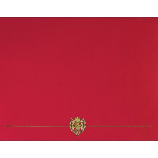 Certificate Cover Classic, Red with, PK5, Great Papers, Mfr#: 903031