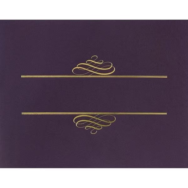 Certificate Cover Value, Purple wit, PK5, Great Papers, Mfr#: 903106
