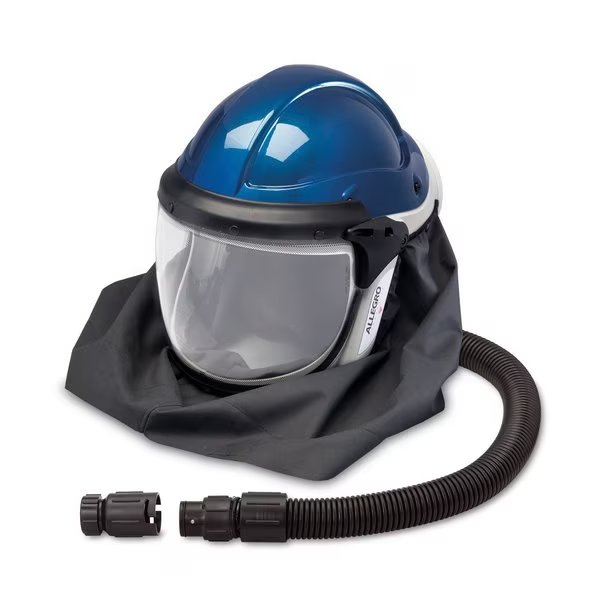 Deluxe Supplied Air Shield/Helmet w/Pers, Allegro Industries, Mfr#: 9904-C