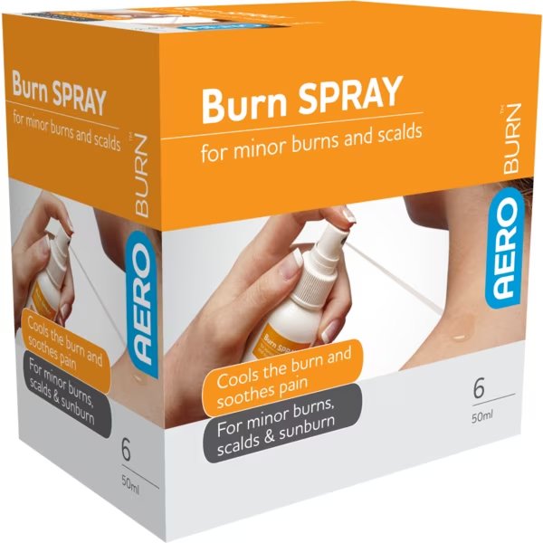 Burn Spray, 1.7oz, Aeroburn, Mfr#: ABS50
