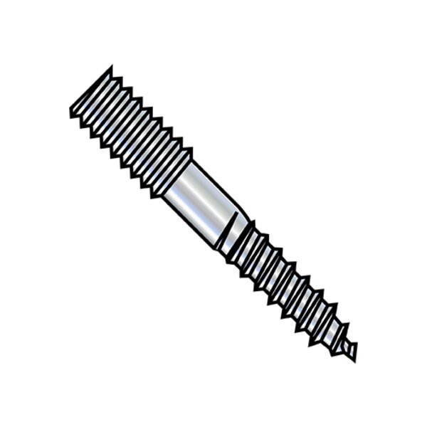 3/8-16X6 HANGER BOLT PLAIN CENTER ZINC, EnjoyTool Select, Mfr#: 3796BH