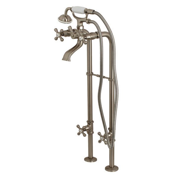 Freestanding Tub Faucet, Brushed Nickel, Freestanding, Kingston Brass, Mfr#: CCK266K8