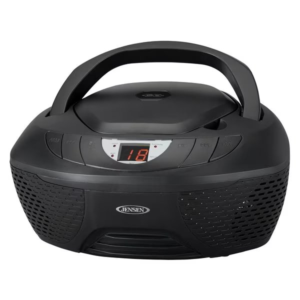 Portable Stereo CD Player w/AM/FM Sterio, Jensen, Mfr#: CD-475A