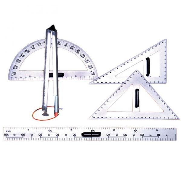 Chalkboard Drawing Instrument, Triangle, , United Scientific, Mfr#: CHTE45