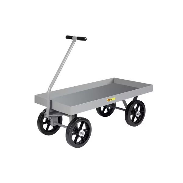 Wagon Truck, Solid Deck, 60x30, Pneum Wheel, Little Giant, Mfr#: CH3060X612P