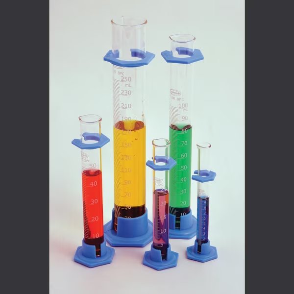 Graduated Cylinder, Borosilicate G, PK 10, United Scientific, Mfr#: CY137-50