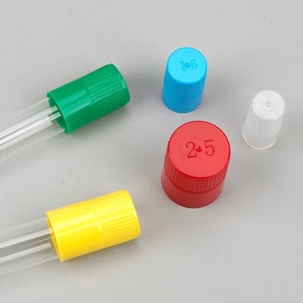 Culture Tube Cap, 16mm, Yellow, PK1000, Globe Scientific, Mfr#: 118152Y