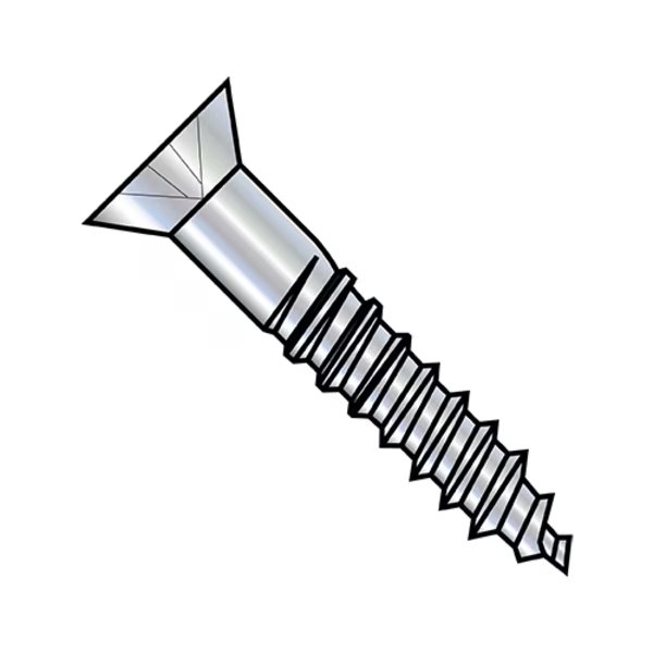 Wood Screw, #16, 2-1/2 in, Zinc Plated Steel Flat Head Phillips Drive, 500 PK, EnjoyTool Select, Mfr#: 1640DPF
