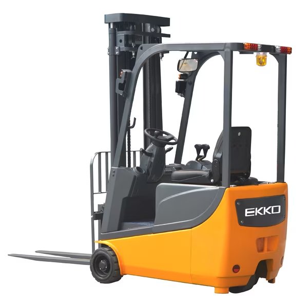 Electric Forklift, 3 Wheel, 3300 lb. Load, Ekko, Mfr#: EK13A