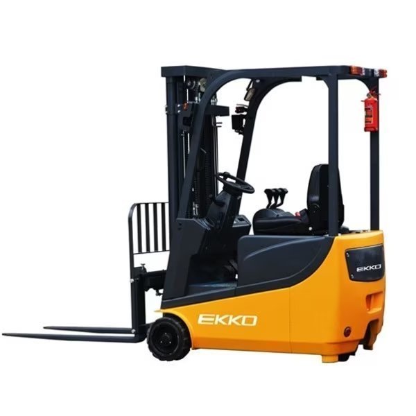 Electric Forklift, 3 Wheel, 3300 lb. Load, Ekko, Mfr#: EK15A