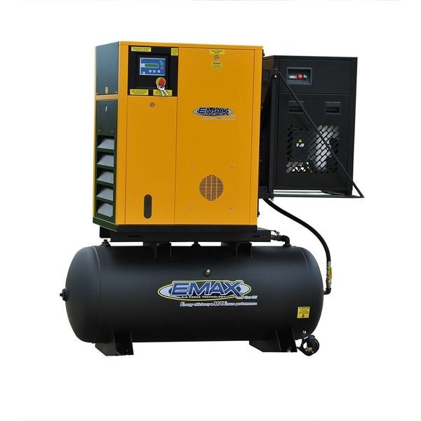ERK Rotary Screw Air Compressor VFD 10HP 3-PH, Emax, Mfr#: ERVK100003
