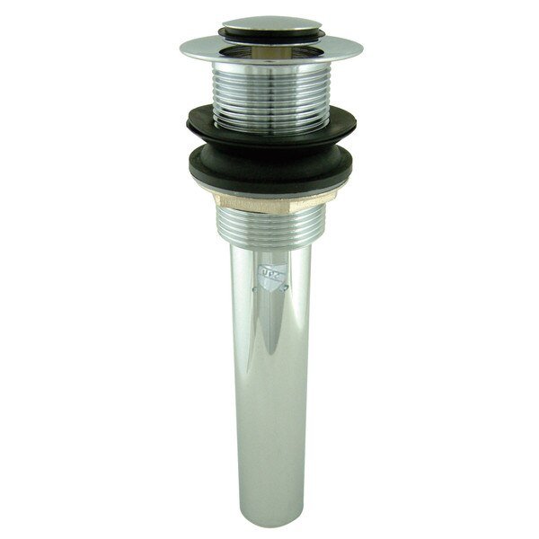 Brass, Bathroom Sink Drain, Push Pop-Up Drain without Overflow, Kingston Brass, Mfr#: EV8001