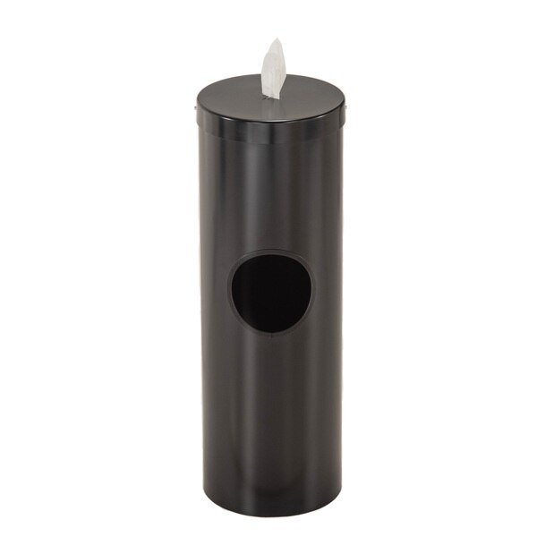 Gym Wipe Dispenser/Receptacle, Removable, Glaro, Mfr#: F1028-BK