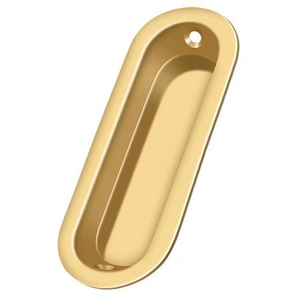 Flush Pull, Oblong, 3-1/2
