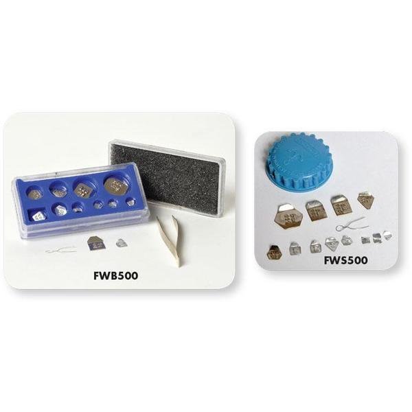 Fractional Weight Set With Rider, United Scientific, Mfr#: FWS500