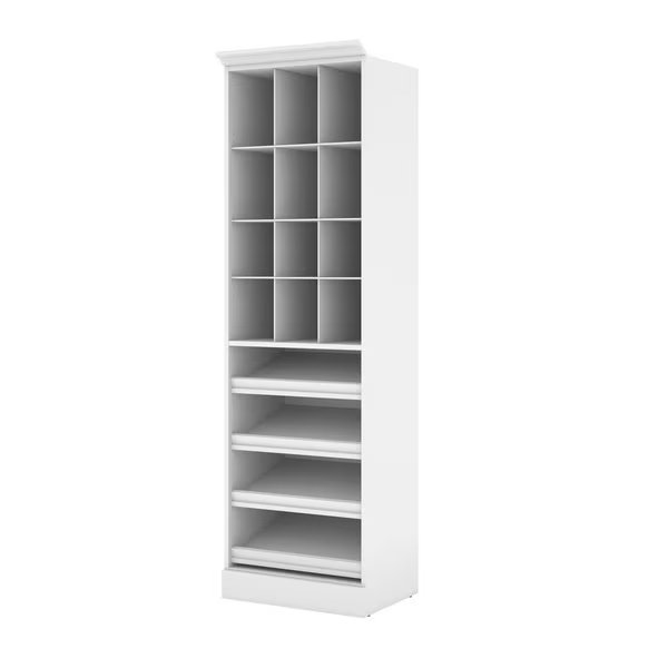 Cubby Storage Unit, White, 25