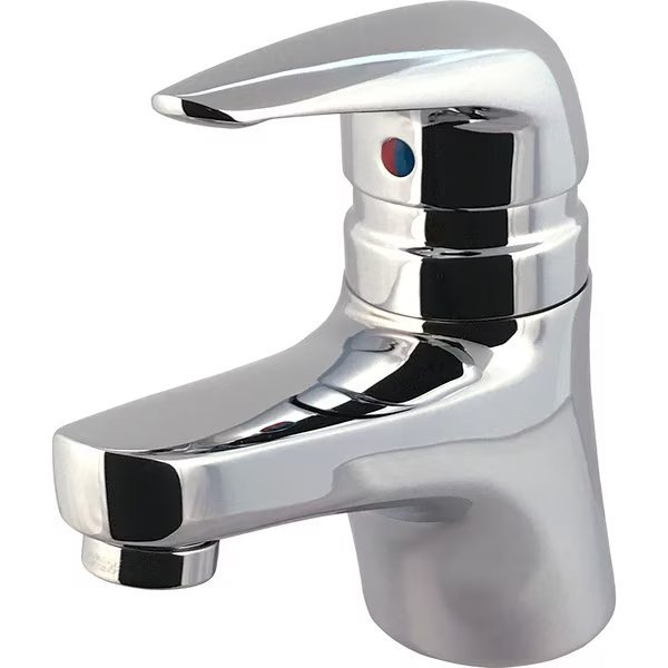 Single Handle Single Hole Mount, 1 Hole Bathroom Faucet, Polished chrome, Chicago Faucet, Mfr#: 410-T41E37VPABCP