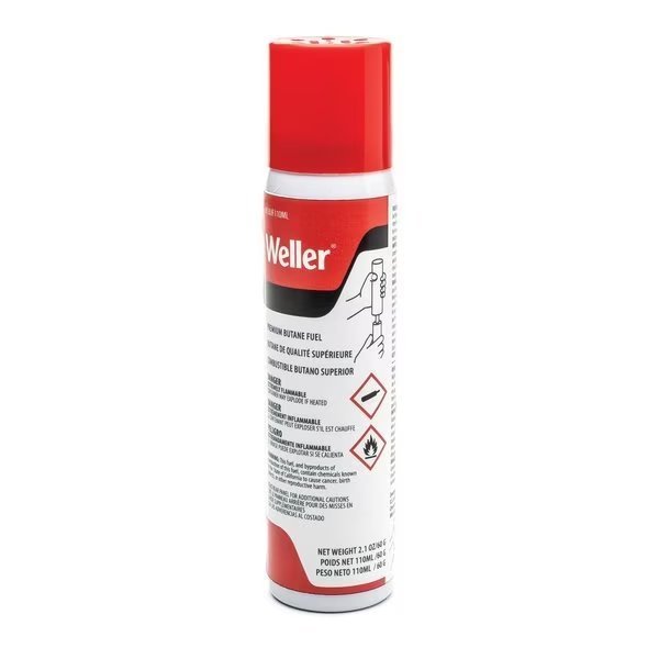 Butane fuel refill, Weller, Mfr#: WLBUF110ML