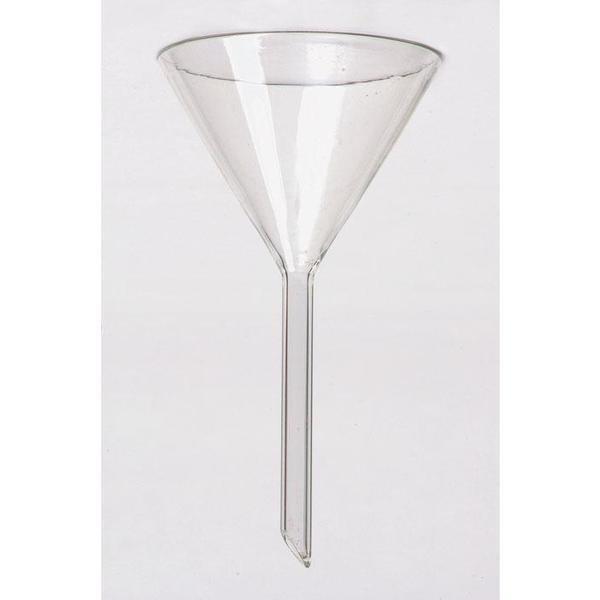 Funnels, Glass, Long Stem, 100Mm, PK 6, United Scientific, Mfr#: GF6140-100