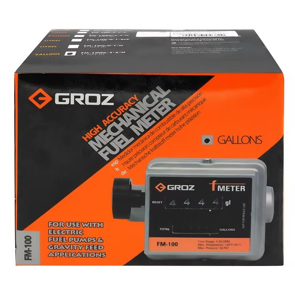 Fuel Meter, Mechanical, 3/4