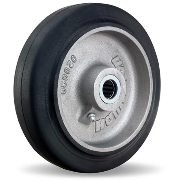 Neo. Rubber On Alum 8X2 5/8Rb, Hamilton, Mfr#: W-820-NRA-5/8