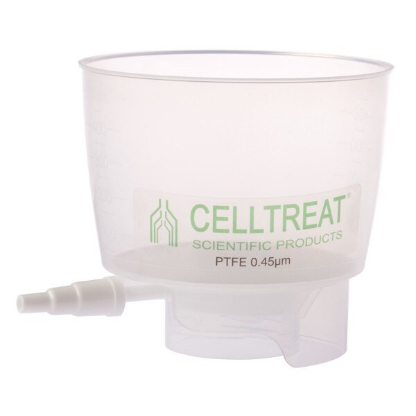 Polyprop Bottle Top PTFE Filter, 0, PK 12, Celltreat, Mfr#: 229725
