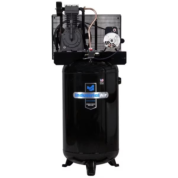 Stationary Air Compressor, 2-Stage, Sngl P, Industrial Air, Mfr#: IV5048055.01