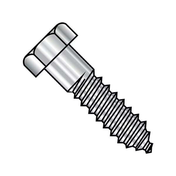 Lag Screw, 5/8 in, 3-1/2 in, 18-8 Stainless Steel, Hex Hex Drive, 25 PK, EnjoyTool Select, Mfr#: 6256L188