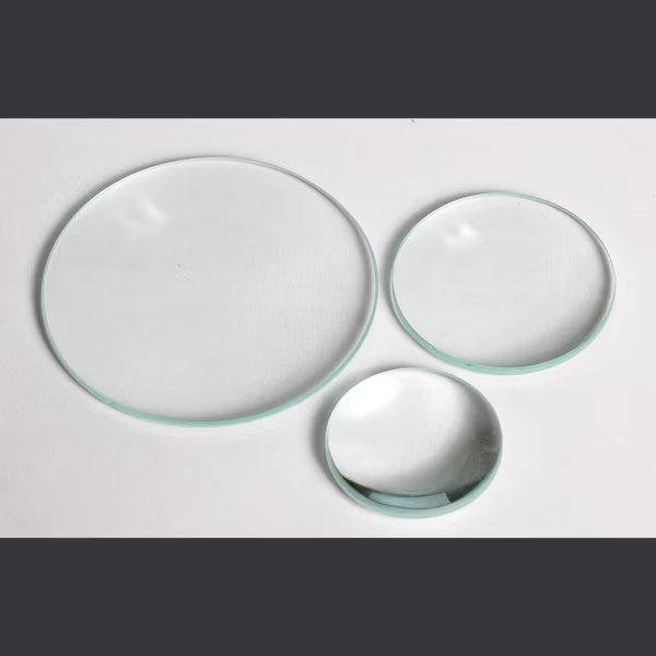 Double Convex Lens, Glass, Unmounted, 50, United Scientific, Mfr#: LCV507