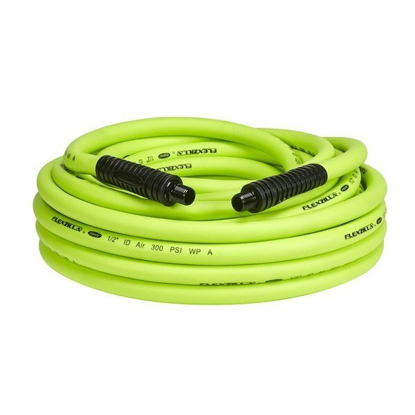 Flexzilla 1/2"x50 ft Air Hose, 3/8" Mnpt, Legacy, Mfr#: LEGHFZ1250YW3