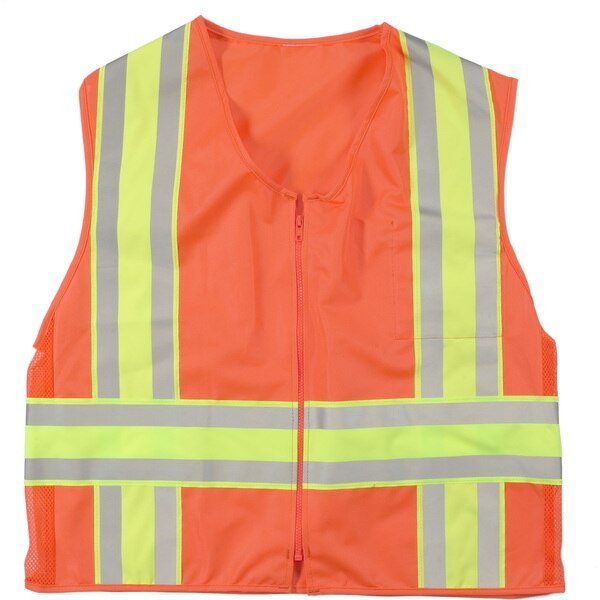 High Visibility ANSI Class 2 Solid, PK2, 10 Inch Height, 10 Inch Width, Mutual Industries, Mfr#: M16334-45-3