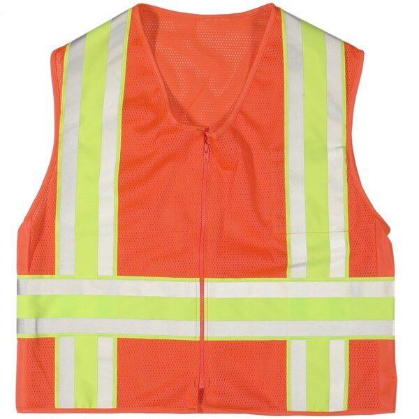 High Visibility ANSI Class 2 Deluxe, PK2, 10 Inch Height, 10 Inch Width, Mutual Industries, Mfr#: M16343-45-6